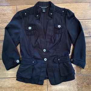 White House Black Market peplum jacket